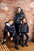 Ellabee Black Jacket with White Shearling
